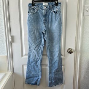 Abercrombie The 70’s Vintage Flare Ultra High Rise Jeans